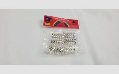 Big hair accessories for braids (per pack)