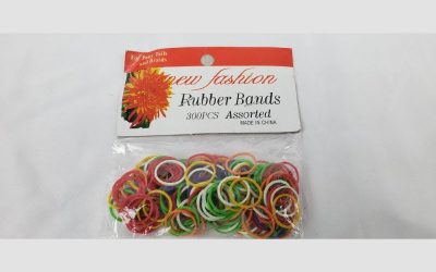 Colorful rubber bands
