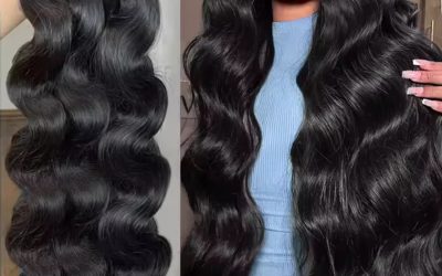 Body Wave Unprocessed Raw Virgin human hair (24 26 28)