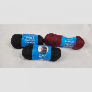 Yarn or wool for twits or braids